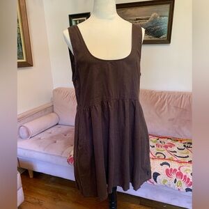 Lightweight hemp babydoll dress